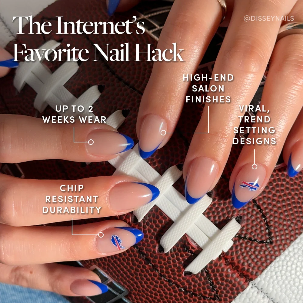 Buffalo Bills Press-On Nail Set - Image 5