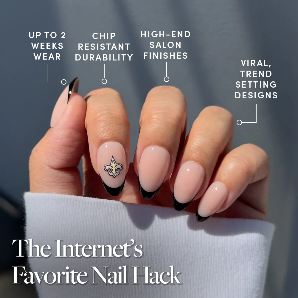 New Orleans Saints Press-On Nail Set - Image 5