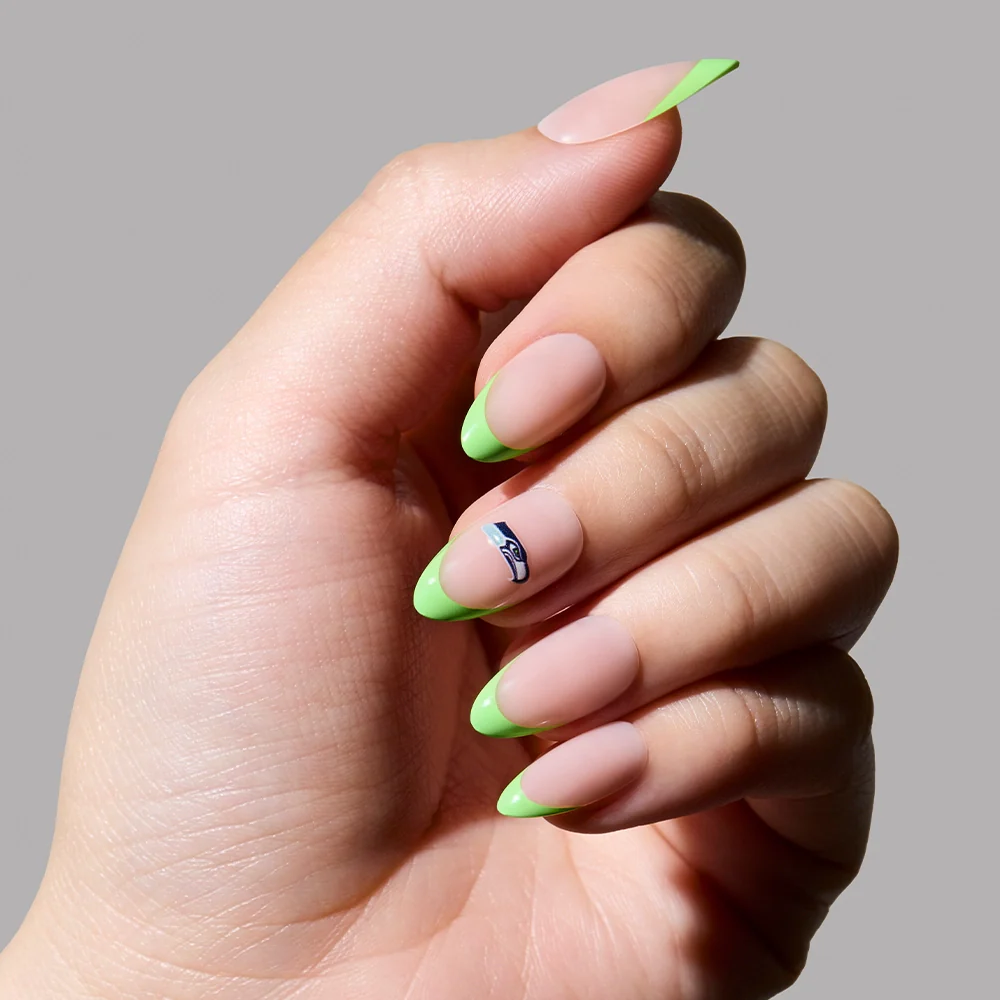 Seattle Seahawks Press-On Nail Set - Image 3