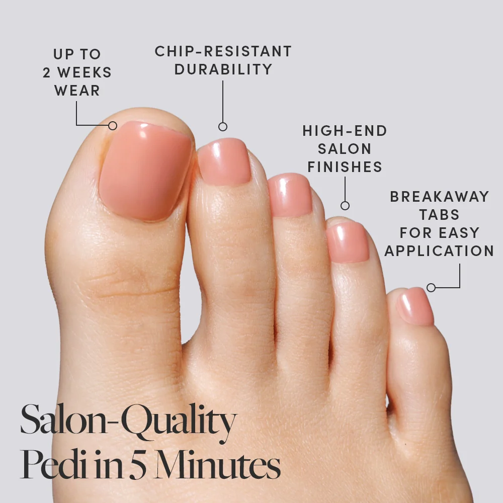 Sheer Peach Toenail - Image 4